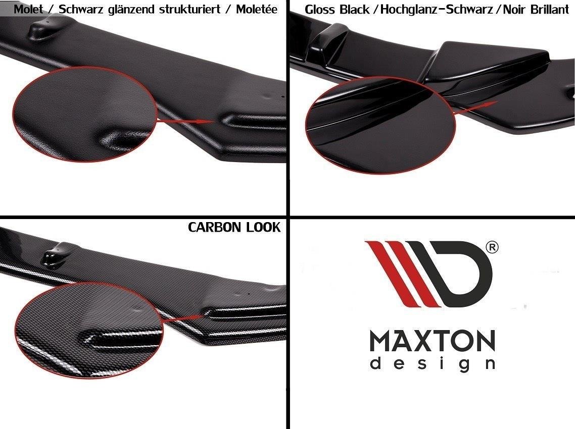 Maxton design gloss black rear diffuser for mercedes-benz c207 lci - image 8