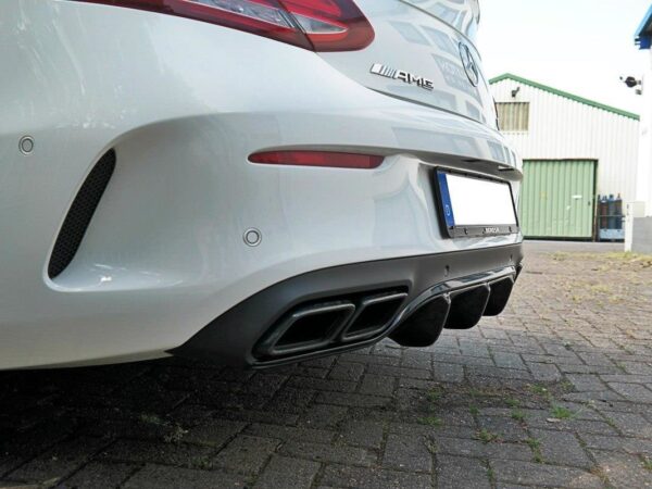 Pol po rear valance mercedes c class c205 63amg coupe 5812 4