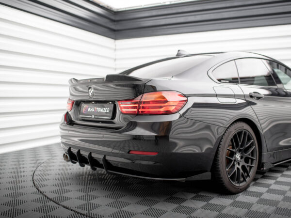 Alternative view of Maxton Design Gloss Black Rear Side Flaps For BMW 4 Series F36