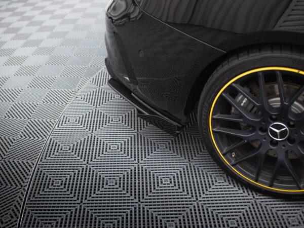 Alternative view of Maxton Design Gloss Black Rear Side Flaps For Mercedes-Benz AMG CLA45 C117 LCI