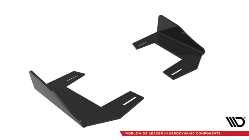Maxton design black rear side flaps v. 1 for bmw f40 m sport m135i