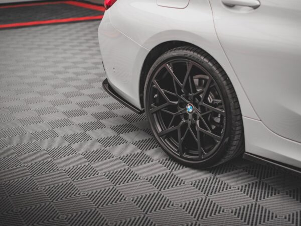 Alternative view of Maxton Design Gloss Black Rear Corner Splitters For BMW 3 Series G20 G21