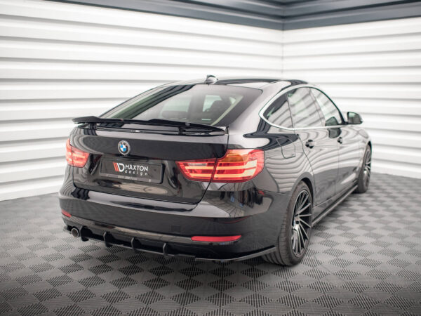 Alternative view of Maxton Design Gloss Black Rear Corner Splitters For BMW 3 Series F34 GT