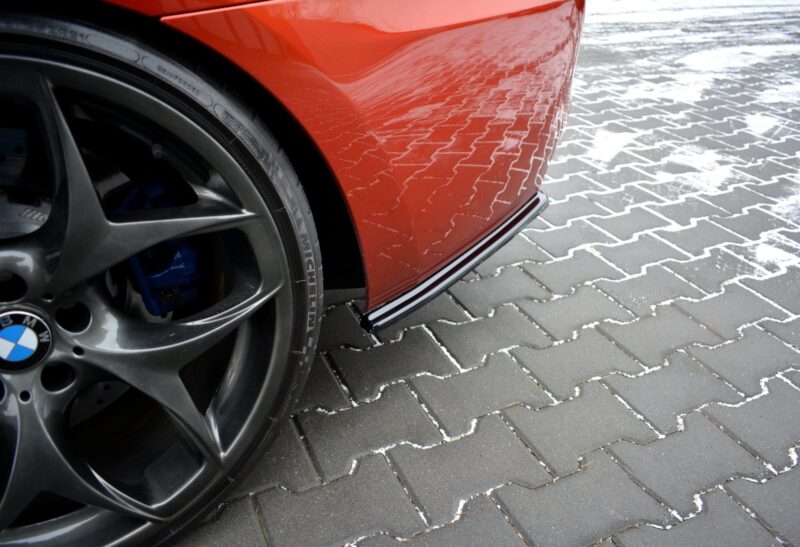 Maxton design gloss rear side splitters bmw m6 f06 f12 f13