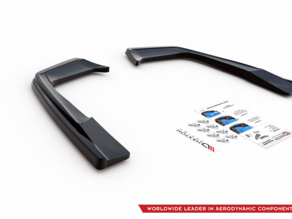 Pol po rear side splitters mercedes amg c 63amg coupe amg aero pack c205 facelift 15221 3