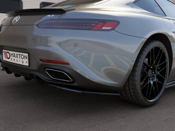 Pol po rear side splitters mercedes amg gt gt s c190 facelift 20405 5