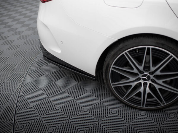 Alternative view of Maxton Design Gloss Black Rear Corner Splitters For Mercedes-Benz AMG C43 W206