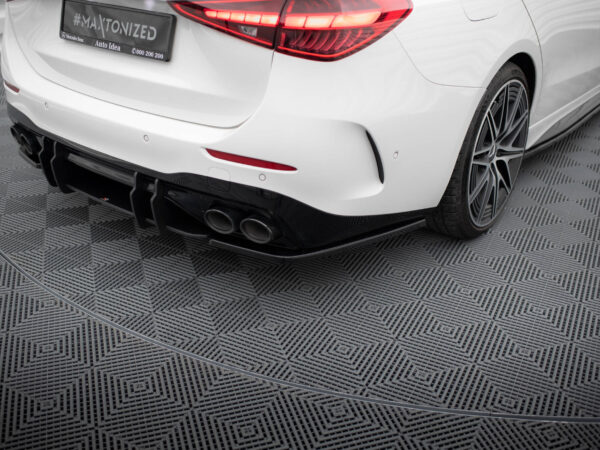 Pol po rear side splitters mercedes benz c amg line 43 amg w206 19610 2
