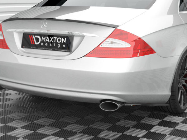 Alternative view of Maxton Design Gloss Black Rear Corner Splitters For Mercedes-Benz C219