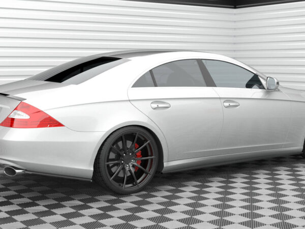Pol po rear side splitters mercedes benz cls c219 20854 2