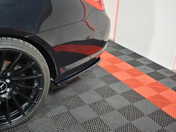 Alternative view of Maxton Design Gloss Black Rear Corner Splitters For Mercedes-Benz AMG W207