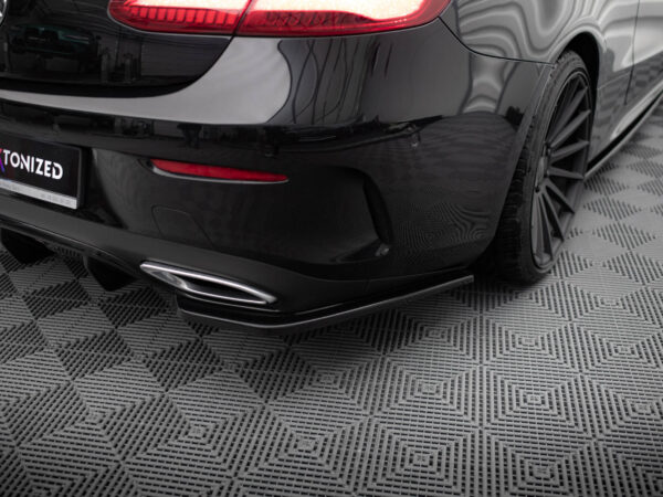 Pol po rear side splitters mercedes benz e class w213 coupe c238 cabriolet a238 amg line 8102 10