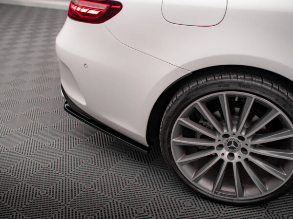 Pol po rear side splitters mercedes benz e class w213 coupe c238 cabriolet a238 amg line 8102 4