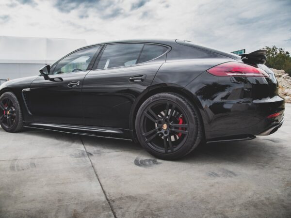 Pol po rear side splitters porsche panamera turbo 970 facelift 11128 7
