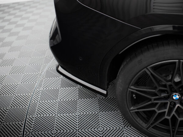 Alternative view of Maxton Design Gloss Black Rear Corner Splitters V.1 For BMW X3M F97