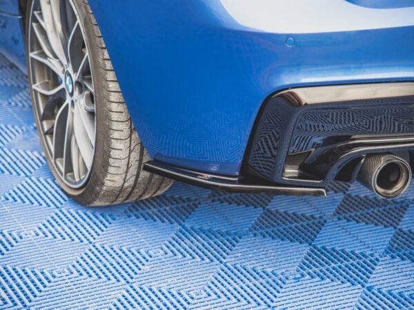 Pol po rear side splitters v 2 for rear valance v 1 bmw m135i f20 12150 6