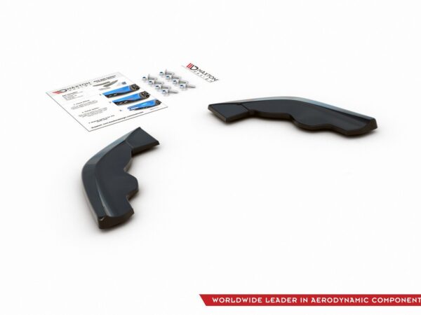 Pol po rear side splitters v 3 for bmw 1 f40 m pack m135i 9760 6