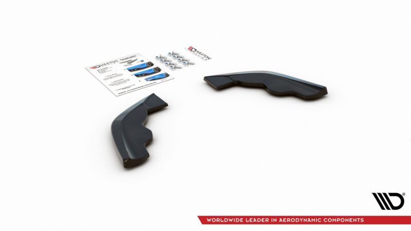 Maxton design rear side splitters v. 3 bmw 1 f40 m sport m135i - image 6