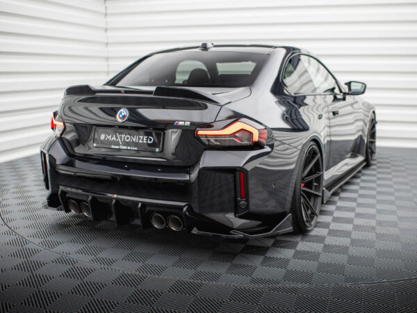 Alternative view of Maxton Design Rear Corner Splitters V.4 For BMW M2 Series G87