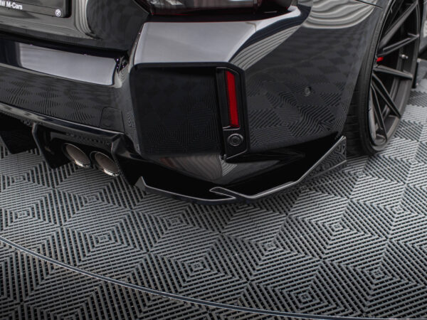 Pol po rear side splitters v 4 for rear valance v 1 bmw m2 g87 18890 5