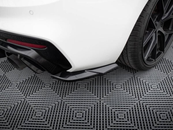 Pol po rear side splitters v 5 for rear valance v 3 bmw 1 m pack m140i f20 facelift 21005 3