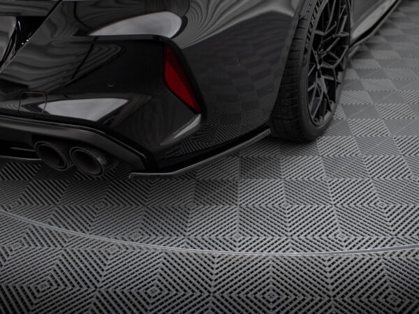 Pol po rear side splitters for v 2 bmw m8 gran coupe f93 12810 6