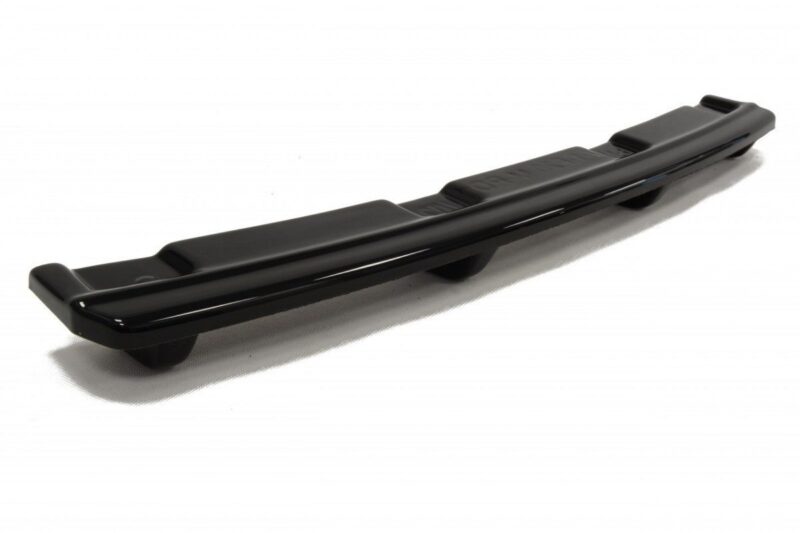Maxton design gloss black rear diffuser for bmw 1 series f20 f21 m sport