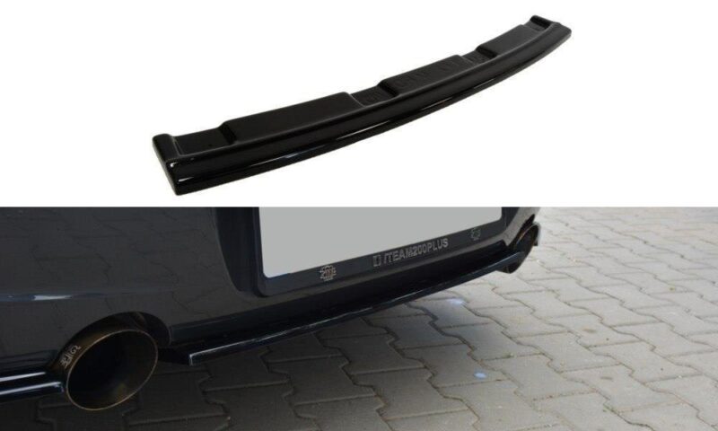 Maxton design gloss black rear diffuser for bmw 1 series f20 f21 m sport