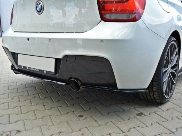 Alternative view of Maxton Design Gloss Black Rear Diffuser For BMW 1 Series F20 F21 M Sport