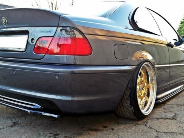 Pol po rear splitter bmw 3 e46 mpack coupe without vertical bars 1022 3
