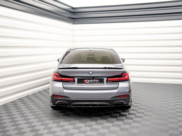 Alternative view of Maxton Design Gloss Black Rear Diffuser For BMW 5 Series G30 M Sport LCI