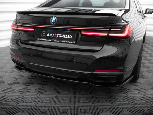 Pol po rear splitter bmw 7 g11 g12 facelift 20212 3