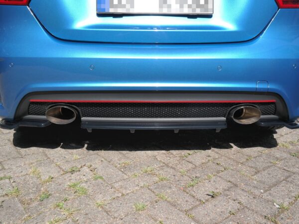 Alternative view of Maxton Design Gloss Black Rear Diffuser For Mercedes-Benz AMG W176 Pre LCI