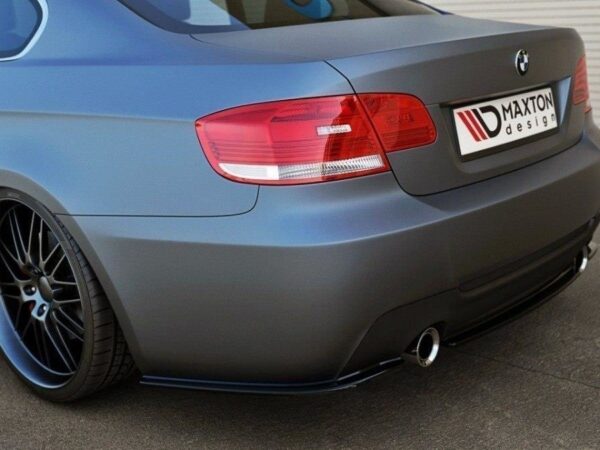 Alternative view of Maxton Design Gloss Black Rear Diffuser For BMW 3 Series E92 M Sport