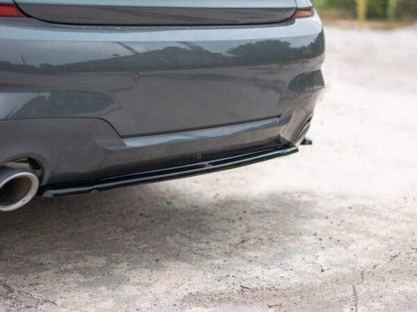 Alternative view of Maxton Design Gloss Black Rear Diffuser For BMW 3 Series G20 M Sport