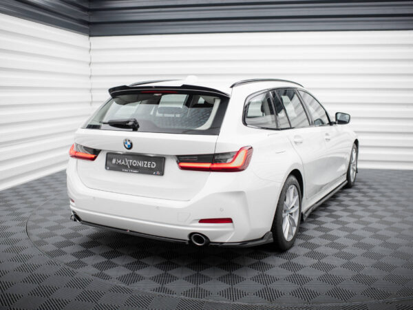 Alternative view of Maxton Design Gloss Black Rear Diffuser For BMW 3 Series G20 G21 LCI