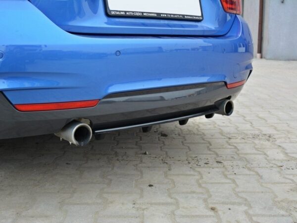 Pol po rear splitter for bmw 4 coupe gran coupe cabrio m pack f32 f36 f33 with vertical bars 1026 5