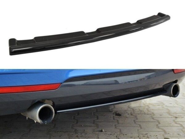 Pol po rear splitter for bmw 4 coupe gran coupe cabrio m pack f32 f36 f33 without vertical bars 1025 1