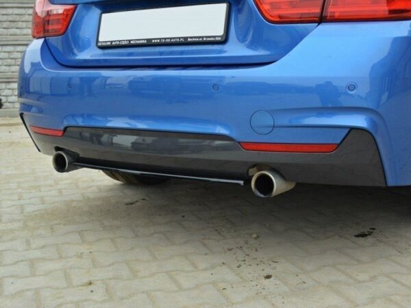 Alternative view of Maxton Design Gloss Black Rear Diffuser For BMW 4 Series F32 F33 F36 M Sport