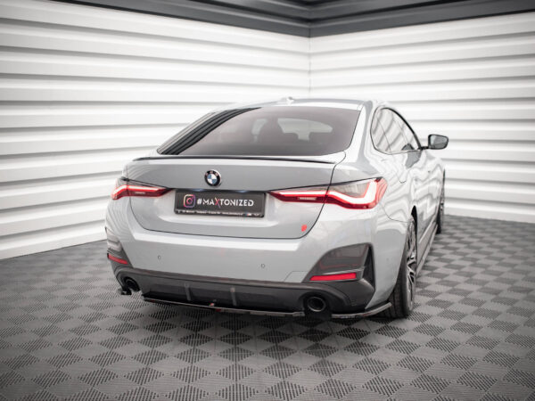 Alternative view of Maxton Design Gloss Black Rear Diffuser For BMW G26 M440i