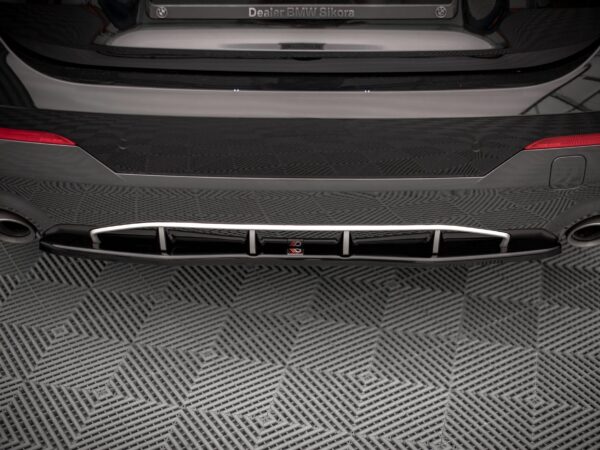 Alternative view of Maxton Design Gloss Black Rear Diffuser For BMW 4 Series G22 G23 LCI