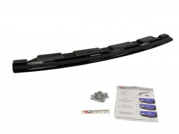 Pol po rear splitter for bmw 5 f11 m pack without vertical bars fits two double exhaust ends 1029 2