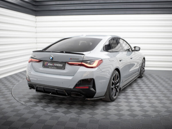 Alternative view of Maxton Design Gloss Black Rear Diffuser For BMW G26 M440i