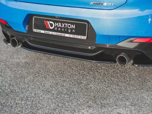 Pol po rear splitter for bmw x2 f39 m pack 9297 2