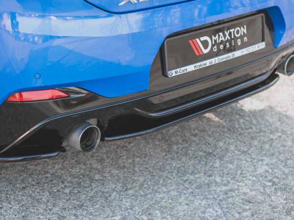 Pol po rear splitter for bmw x2 f39 m pack 9297 8