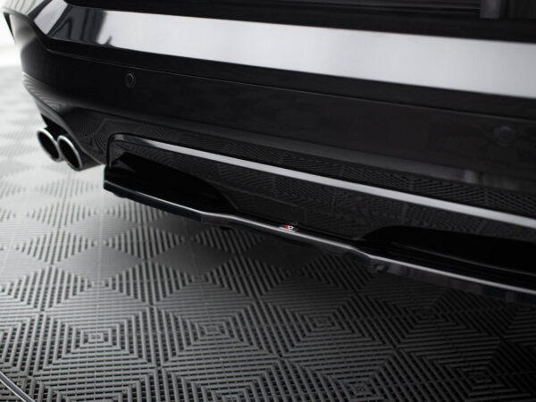 Alternative view of Maxton Design Gloss Black Rear Diffuser For BMW X4 F26 M Sport