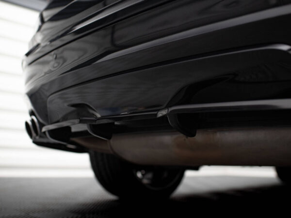 Pol po rear splitter for bmw x4 m pack with a vertical bar 1035 9