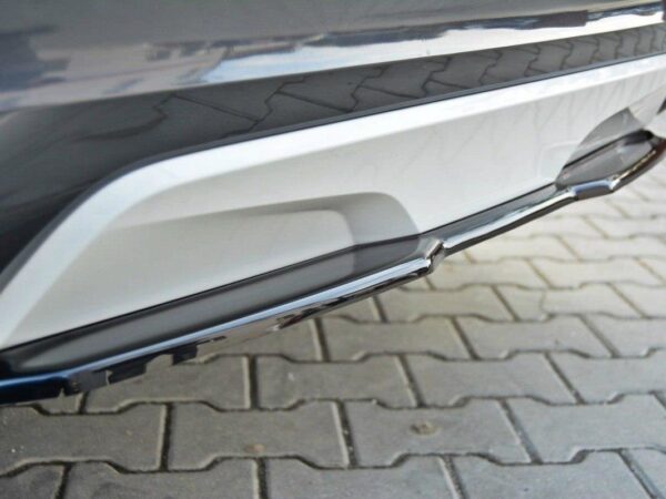 Alternative view of Maxton Design Gloss Black Rear Diffuser For BMW X4 F26 M Sport