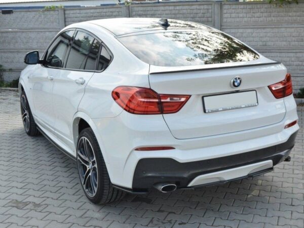 Pol po rear splitter for bmw x4 m pack without a vertical bar 1034 3