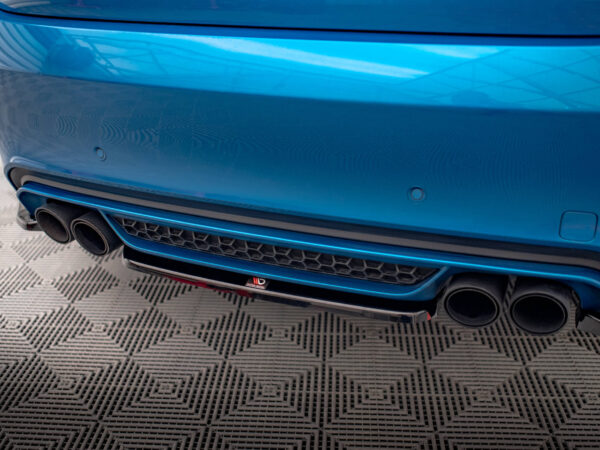 Alternative view of Maxton Design Gloss Black Rear Diffuser For BMW X6M F86